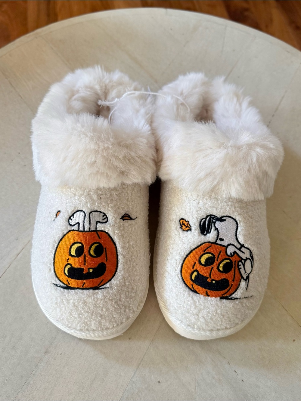 American Eagle Halloween Peanuts Snoopy Slippers Size 8 🍂🎃🍁
